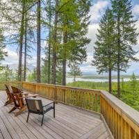 Hand-Crafted Cabin with Whitefish Lake Views!