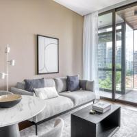 The Dapper Digs 2BR Apartment in Singapore、シンガポール、ドビー・ゴート（アート＆ヘリテージ）のホテル