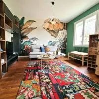 Bonheur dans le Finistère cosy jardin 2-8 pers, Hotel in Névez