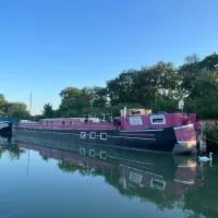 Péniche Bonne Chance, hotel v destinácii Eckwersheim