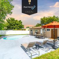 Escape to Private Poolside Bliss, hotel a prop de Aeroport de North Perry - HWO, a Hollywood