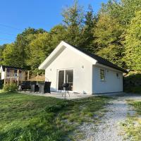 Smaller cabin in wonderful forest environment