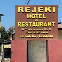 Hotel Rejeki，LewolebaWunopito Airport - LWE附近的飯店