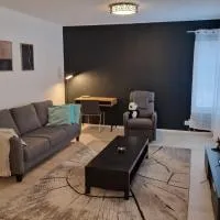 Stylish apartment in town centre: Sotkamo şehrinde bir otel