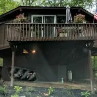 Round Cabin - 5 Min to Bedford PA - Deck - Hike- Golf, hotel di Bedford