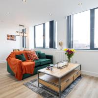 Chic Luxury Apartment near Old Trafford Stadiums Manchester, hotel en Old Trafford, Mánchester