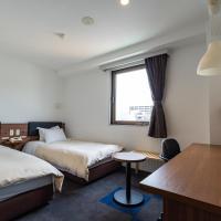 Business Hotel Ueno, hotell i Yuda Onsen i Yamaguchi