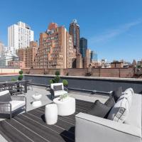 3BR Penthouse with Massive Private Rooftop, hotel in Upper East Side, New York