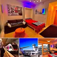 To LuxStudio HYMNI From Helsinki Airport 6 min, to City 27min, FreeParking in Kivistö, hotel em Vantaa