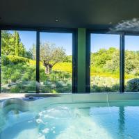 Studio avec piscine partagee sauna et wifi a Forcalquier