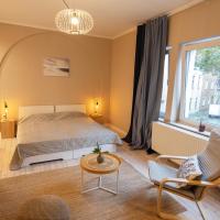 Huge apartment with Sauna and free parking: bir Duisburg, Laar oteli