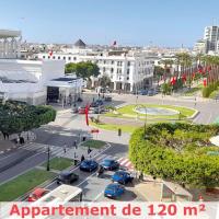 Panoramic view of downtown Rabat