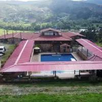 Hospedaje Villa de piedra, hotel din Tinjacá