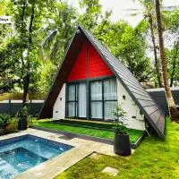 Oh - Bali Villa by Travent Mug, hotell i Rāmanagaram