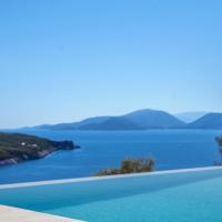 Villa Blauw with Infinity Pool & Sea Views, hotel v destinaci Vasiliki