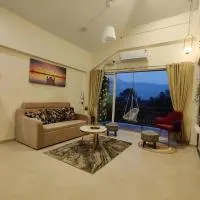 ‘The Mountain Majesty’: cozy 1 bhk apartment, hotel en Karjat
