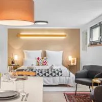 Studio! King Size Bett Autobahn Parkplatz, hotell i Kaufungen