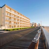 Howard Johnson by Wyndham Ocean City Oceanfront, hotelli kohteessa Ocean City alueella Boardwalk