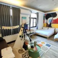 Red Rose B&B漫楓宿民宿 桃園市民宿110號, hotel i Longtan