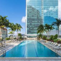 Brickell Apt Free Parking 4 People Pool Ocean View