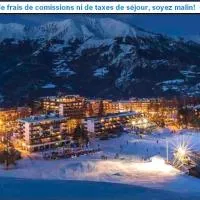 T2 PRALOUP 1600 bat Chanteclerc 6 personnes 36m2 avec chambre à part et 2 TV: Uvernet şehrinde bir otel