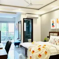 BluO Studio2 DLF Cybercity - Balcony, Gym TT, Lift, хотел в Гургаон