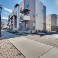 Modern Downtown Provo Townhome with Balcony!, hotel i n&aelig;rheden af Provo Municipal Lufthavn - PVU, Provo