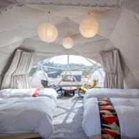 里山グランピングむすび, hotel i Mizunami