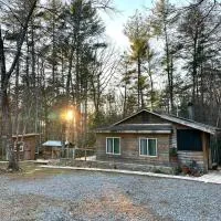Beautiful & peaceful cabin w/ deck garden & fire-pit, hotel v destinácii Murphy