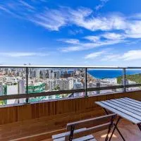 Penthouse sea view, pool, terrace, 2 bedrooms, hotel in Cala de Finestrat