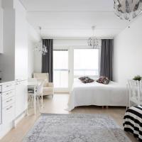 Modern studio apartment, 4 beds, free street parking with parking disc, bus stop 200m, Hotel im Viertel Lauttasaari, Helsinki