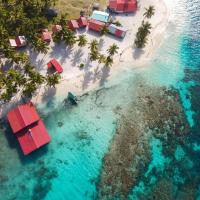 Cabaña privada en Guna Yala isla diablo baño compartido, hotel a Cagantupo