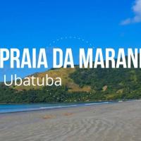 Apto para 5 pessoas em Maranduba (Ubatuba/SP), hôtel à Ubatuba (Praia da Maranduba)