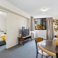 Riverside Elegance Central 1BR 1BA Apartment, hotel em Sul de Perth, Perth