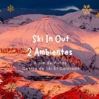 El Colorado Ski depto In Out 2 ambientes, hotel en Farellones