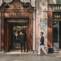 Oriente Atiram, hotel di Ramblas, Barcelona