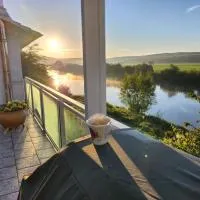 Haus an der Weser Ferienwohnung – hotel w mieście Brevörde