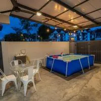 15Px 5BR V Jaccuzi Spa n KTV n Pool Table n Kids Pool At Georgetown, USM n Lam Wah Ee Hospital、ゲルゴルのホテル