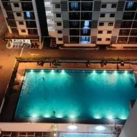 Homestay Desaru Penawar 3 Bilik -4 Aircond ada POOL & Gym & Water Dispenser!, hotel v mestu Pengerang