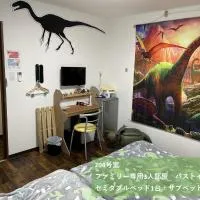 11月フルリフォーム 12月オープン恐竜一色ゲストハウスDinosaur Guesthouse, hotel a Katsuyama