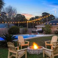 Oriole Beach में, होटल Gulf Breeze Beach House w Pool Huge Hot Tub and Sauna