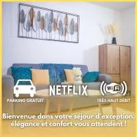 Le Beverley Studio - Centre-ville - Fibre - Netflix, hotel em Blain