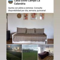 Quinta estilo campo La Calandria