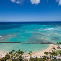High Floor Luxury Oceanfront at Waikiki Beach Tower, hotel a Honolulu