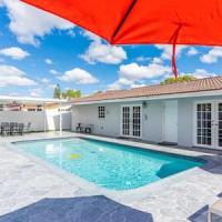 Serene Poolside Getaway, hotell i nærheten av North Perry lufthavn - HWO i Miami Gardens