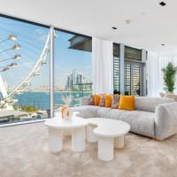 Bluewaters Luxe 3BR with maids room - Panoramic Sea View - CityApartmentStay, hotel di Bluewaters Island, Dubai