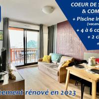 Appartement familial avec parking centre Valberg