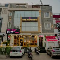 Hotel Pinkcity Prime & Chicago View Cafe, hotelli kohteessa Jaipur alueella Malviya Nagar