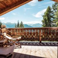 Chalet with a beautiful view on the heights of