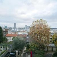 Rare gem with garden and view of Paris